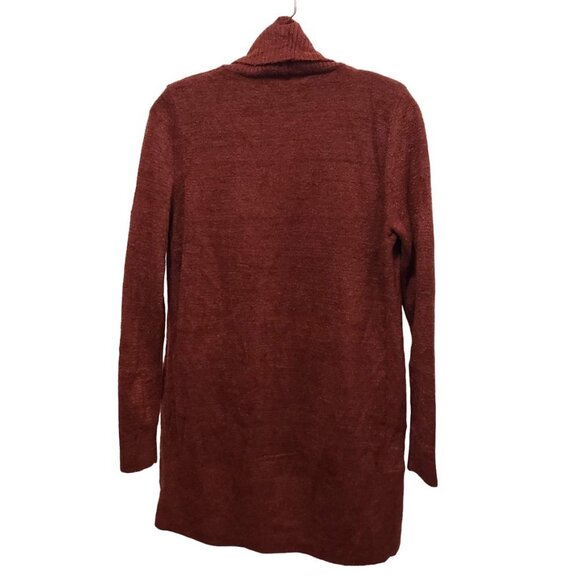 BAREFOOT DREAMS nwot CozyChic Lite Circle Lounge Cardigan Rosewood - Picture 4 of 9